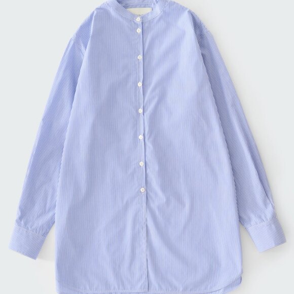 Studio Nicholson Cici Banker Stripe Shirt - Picture 2 of 5